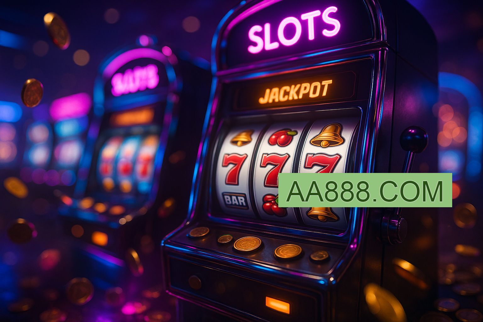 Diversos jogos de caça-níqueis